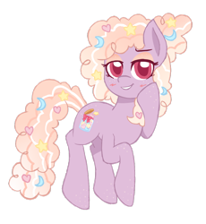 Size: 1024x1111 | Tagged: safe, artist:php150, artist:superanina, imported from derpibooru, oc, oc only, oc:lucky charms, earth pony, pony, blushing, cute, freckles, looking at you, simple background, solo, transparent background