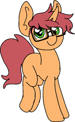 Size: 433x702 | Tagged: safe, artist:nootaz, imported from derpibooru, oc, oc:game guard, pony, unicorn, glasses, simple background, transparent background