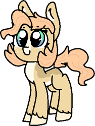 Size: 302x401 | Tagged: safe, artist:nootaz, imported from derpibooru, oc, oc only, oc:honey snaps, pony, female, filly, simple background, solo, transparent background