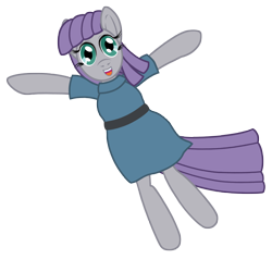 Size: 6300x6000 | Tagged: safe, artist:fascismnotincluded, imported from derpibooru, maud pie, pony, absurd resolution, clothes, cute, female, happy, maudabetes, personality swap, simple background, solo, transparent background, vector