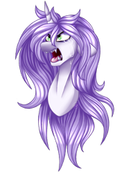 Size: 1000x1300 | Tagged: safe, artist:immagoddampony, imported from derpibooru, oc, oc only, pony, unicorn, angry, bust, crying, female, mare, portrait, simple background, solo, transparent background