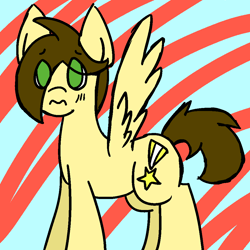 Size: 1000x1000 | Tagged: safe, artist:rose_stars, imported from derpibooru, oc, oc:shooting star, pegasus, pony