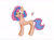 Size: 3113x2315 | Tagged: safe, artist:spikeanator, imported from derpibooru, oc, oc only, oc:strawberry quartz, pony, female, mare, simple background, solo, traditional art, white background