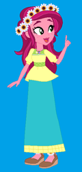 Size: 286x594 | Tagged: safe, artist:starman1999, imported from derpibooru, gloriosa daisy, equestria girls, alternate clothes, alternate costumes, clothes, long skirt, skirt