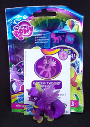 Size: 1140x1600 | Tagged: safe, imported from derpibooru, twilight sparkle, alicorn, pony, blind bag, blind bag card, ebay, ebay link, female, glitter, irl, merchandise, official, photo, solo, toy, twilight sparkle (alicorn), wave 10