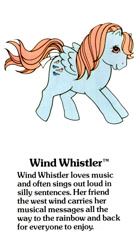 Size: 550x1000 | Tagged: safe, imported from derpibooru, wind whistler, pegasus, pony, bow, female, g1, g1 backstory, mare, misprint, my little pony fact file, official, official art, printing error, solo, tail bow