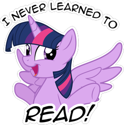 Size: 1849x1875 | Tagged: safe, artist:binkyt11, derpibooru exclusive, imported from derpibooru, twilight sparkle, alicorn, pony, the maud couple, atg 2018, derp, female, i never learned to read, inkscape, mare, newbie artist training grounds, out of character, simple background, solo, spread wings, transparent background, twilight sparkle (alicorn), vector, white outline, wings