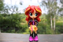 Size: 6000x4000 | Tagged: safe, artist:artofmagicpoland, imported from derpibooru, sunset shimmer, equestria girls, doll, equestria girls minis, female, solo, toy, wallpaper