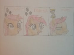 Size: 1864x1399 | Tagged: safe, artist:jerryakira79, imported from derpibooru, oc, oc:ashley, oc:greg, oc:prudence, unicorn, base used, traditional art