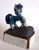 Size: 629x813 | Tagged: safe, artist:ubrosis, imported from derpibooru, maud pie, pony, clothes, craft, female, mare, pickaxe, sculpture, solo