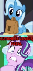 Size: 759x1608 | Tagged: safe, imported from derpibooru, starlight glimmer, trixie, the parent map, to where and back again, cute, diatrixes, image macro, meme