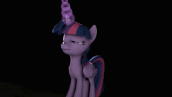 Size: 780x439 | Tagged: safe, imported from derpibooru, twilight sparkle, alicorn, pony, 3d, animated, compliment, epic, female, gif, magic, note, paper, positive ponies, serious, serious face, sfm pony, solo, source filmmaker, twilight sparkle (alicorn)