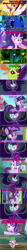 Size: 640x5821 | Tagged: safe, edit, edited screencap, imported from derpibooru, screencap, daybreaker, nightmare moon, queen chrysalis, sci-twi, spike, starlight glimmer, thorax, twilight sparkle, alicorn, changedling, changeling, changeling queen, dragon, a royal problem, equestria girls, friendship games, molt down, the mean 6, comic, comparison, dragon ball, dragonball z abridged, female, king thorax, midnight sparkle, plan to eradicate christmas, plan to eradicate the saiyans, screencap comic, team four star, text, twilight sparkle (alicorn), winged spike, wings