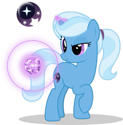 Size: 903x921 | Tagged: safe, artist:mlp-trailgrazer, imported from derpibooru, trixie, pony, unicorn, alternate cutie mark, alternate universe, female, mare, reversal au, simple background, transparent background