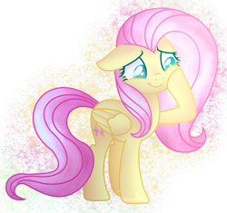 Size: 1024x963 | Tagged: safe, artist:crystal-bloomyt, artist:klewgcg, imported from derpibooru, fluttershy, pegasus, pony, base used, female, mare, show accurate, simple background, smiling, solo, transparent background