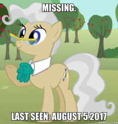 Size: 600x631 | Tagged: safe, edit, edited screencap, imported from derpibooru, screencap, mayor mare, image macro, meme, memeful.com, missing