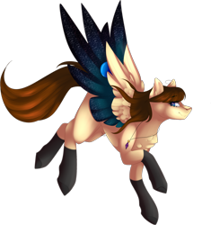 Size: 2228x2375 | Tagged: safe, artist:mauuwde, imported from derpibooru, oc, oc only, oc:galaxy jessie, pegasus, pony, female, mare, simple background, solo, transparent background