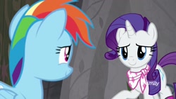 Size: 1920x1080 | Tagged: safe, imported from derpibooru, screencap, rainbow dash, rarity, pony, the end in friend