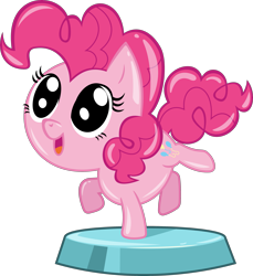 Size: 2885x3146 | Tagged: safe, artist:phucknuckl, edit, imported from derpibooru, vector edit, pinkie pie, earth pony, pony, my little pocket ponies, my little pony pocket ponies, chibi, female, inkscape, ios game, mare, pocket ponies, simple background, transparent background, vector