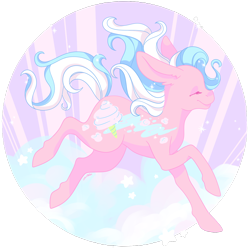 Size: 1280x1280 | Tagged: safe, artist:ami-lkshake, artist:kirakiracalico, imported from derpibooru, cotton candy (g3), pony, female, g3, simple background, solo, transparent background