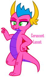 Size: 786x1289 | Tagged: artist needed, safe, artist:ianpony98, edit, imported from derpibooru, oc, dragon, dragon oc, non-pony oc, simple background, solo, white background