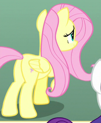 Size: 342x418 | Tagged: safe, imported from derpibooru, screencap, fluttershy, pegasus, pony, yakity-sax, butt, cropped, plot