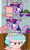 Size: 600x1011 | Tagged: safe, edit, edited screencap, imported from derpibooru, screencap, cozy glow, twilight sparkle, alicorn, pegasus, pony, marks for effort, female, filly, image macro, meme, memeful.com, pure concentrated unfiltered evil of the utmost potency, regular show, twilight sparkle (alicorn)