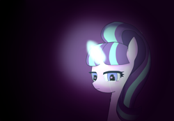 Size: 1560x1080 | Tagged: safe, artist:nicxchy, imported from derpibooru, starlight glimmer, pony, unicorn, crying, female, glowing horn, solo