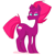 Size: 1823x1840 | Tagged: safe, artist:pastel-demon, imported from derpibooru, fizzlepop berrytwist, tempest shadow, pony, broken horn, eye scar, female, mare, scar, simple background, solo, white background