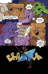 Size: 1024x1583 | Tagged: safe, artist:leavingcrow, imported from derpibooru, applejack, rarity, twilight sparkle, alicorn, comic:gemmed rarity, clothes, comic, courtroom, dream, dress, gem, judge, nightmare, shattered, trial, twilight sparkle (alicorn)