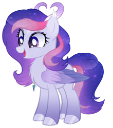 Size: 1024x1164 | Tagged: safe, artist:_spacemonkeyz_, imported from derpibooru, oc, oc only, pegasus, pony, antlers, female, mare, simple background, solo, transparent background