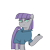Size: 1000x1000 | Tagged: safe, artist:bennimarru, artist:icey-wicey-1517, artist:icicle-wicicle-1517, color edit, edit, imported from derpibooru, boulder (pet), maud pie, earth pony, pony, boulder (g4), colored, eyeshadow, female, lineart, makeup, mare, monochrome, pet, simple background, transparent background