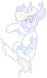 Size: 411x670 | Tagged: safe, artist:nootaz, imported from derpibooru, oc, oc only, oc:nootaz, ghost, pony, simple background, solo, transparent background, vent art