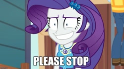 Size: 888x499 | Tagged: safe, edit, imported from derpibooru, screencap, rarity, equestria girls, equestria girls series, rollercoaster of friendship, female, geode of shielding, image macro, meme