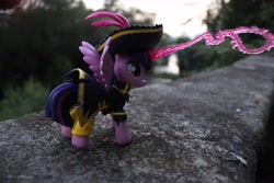 Size: 6000x4000 | Tagged: safe, artist:artofmagicpoland, imported from derpibooru, twilight sparkle, twilight sparkle (alicorn), alicorn, pony, my little pony: the movie, female, guardians of harmony, lasso, misadventures of the guardians, rope, solo, toy