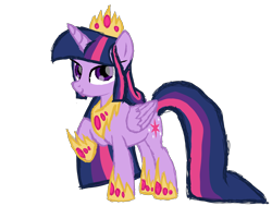 Size: 2500x2000 | Tagged: safe, artist:sodadoodle, imported from derpibooru, twilight sparkle, alicorn, pony, clothes, crown, female, hoof shoes, older, older twilight, peytral, raised hoof, regalia, shoes, simple background, sodaverse, solo, transparent background, twilight sparkle (alicorn)