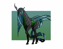 Size: 3336x2568 | Tagged: dead source, safe, artist:akweer, imported from derpibooru, queen chrysalis, changeling, changeling queen, female, solo