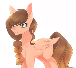 Size: 860x774 | Tagged: safe, artist:waterz-colrxz, imported from derpibooru, oc, oc only, oc:autumn breeze, pegasus, pony, female, mare, simple background, solo, white background