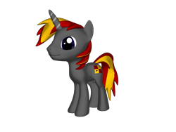 Size: 1200x900 | Tagged: safe, derpibooru exclusive, imported from derpibooru, oc, oc only, oc:ink quill, oc:paintthe88, pony, pony creator, 3d, 3d pony creator, ponylumen, simple background, solo, transparent background