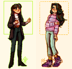 Size: 2300x2200 | Tagged: safe, artist:anyee-komato, imported from derpibooru, starlight glimmer, human, clothes, duality, humanized, jacket, light skin, natural hair color, self ponidox, sweater