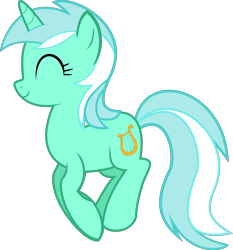 Size: 6400x6878 | Tagged: safe, artist:oatscene, artist:parclytaxel, imported from derpibooru, lyra heartstrings, pony, unicorn, a friend in deed, .svg available, absurd resolution, cute, female, lyrabetes, mare, pronking, simple background, smile song, smiling, solo, transparent background, vector