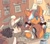 Size: 1094x966 | Tagged: artist needed, safe, imported from derpibooru, oc, oc only, oc:ember, oc:ember (hwcon), unnamed oc, earth pony, pony, cup, duo, dutch cap, female, glasses, hat, hearth's warming con, hoof hold, magnifying glass, male, mare, mascot, netherlands, one eye closed, stallion, tongue out, underhoof