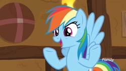 Size: 1920x1080 | Tagged: safe, imported from derpibooru, screencap, rainbow dash, pony, yakity-sax, female, mare, solo