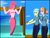 Size: 3367x2541 | Tagged: safe, artist:physicrodrigo, imported from derpibooru, part of a set, cloudchaser, copper top, misty fly, pinkie pie, bird, human, mermaid, series:equestria mermaids, equestria girls, 2 panel comic, climbing, cloud, equestria girls-ified, female, gun, handgun, high res, id card, implied applejack, implied fluttershy, mermaidized, midriff, ocean, part of a series, pier, pistol, plane, police, police officer, seashell bra, smiling, species swap, story in the comments, story in the source, trio, trio female, two panels, weapon