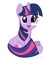 Size: 2952x4000 | Tagged: safe, artist:dzejpi, imported from derpibooru, part of a set, twilight sparkle, pony, female, paper eyes, signature, simple background, sitting, solo, transparent background, vector