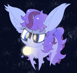 Size: 1200x1133 | Tagged: safe, artist:dragonpone, imported from derpibooru, oc, oc only, oc:midnight dew, pony, unicorn, chest fluff, ear fluff, female, leg fluff, lidded eyes, mare, solo, space