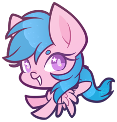 Size: 334x348 | Tagged: safe, artist:ak4neh, imported from derpibooru, firefly, pegasus, pony, chibi, female, mare, simple background, solo, starry eyes, transparent background, wingding eyes