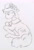 Size: 1500x2228 | Tagged: safe, artist:exclusionzone, imported from derpibooru, coco pommel, earth pony, pony, female, gray background, grayscale, hat, lineart, monochrome, simple background, solo