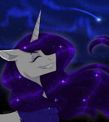 Size: 4248x4760 | Tagged: safe, artist:ggchristian, imported from derpibooru, oc, oc only, oc:moon pie, pony, unicorn, absurd resolution, female, mare, night, solo