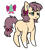 Size: 503x556 | Tagged: safe, artist:theapplebeauty, imported from derpibooru, oc, oc only, earth pony, pony, female, mare, offspring, parent:apple bloom, parent:snails, parents:snailbloom, simple background, solo, transparent background